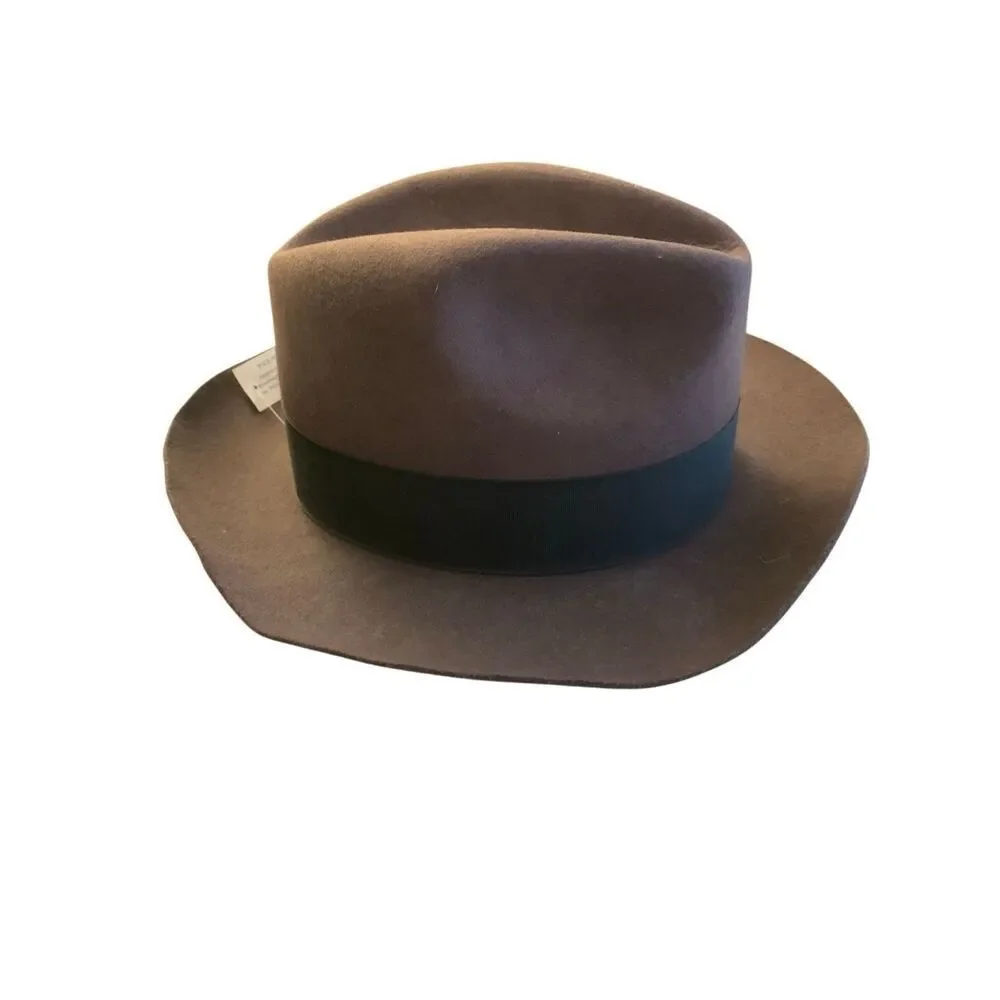 Bailey 100% wool made in USA hat fedora size large NEW WITH TAGS Packable Wool LiteFelt Fedora Hat – Village Hat Shop main image 4